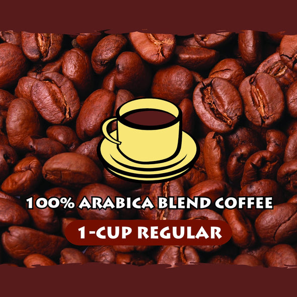 100% Arabica - Regular - 1-Cup coffee