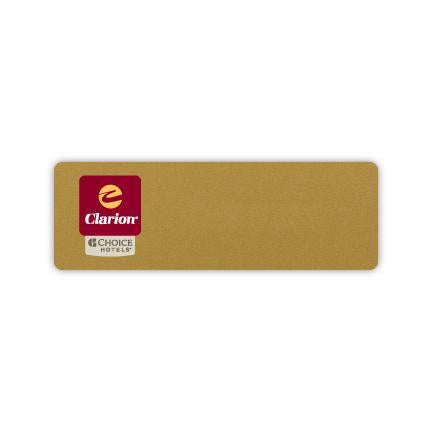 3" x 1" Name Badge - Clarion.