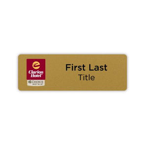 Clarion Hotel Name Badge- 1 x 3