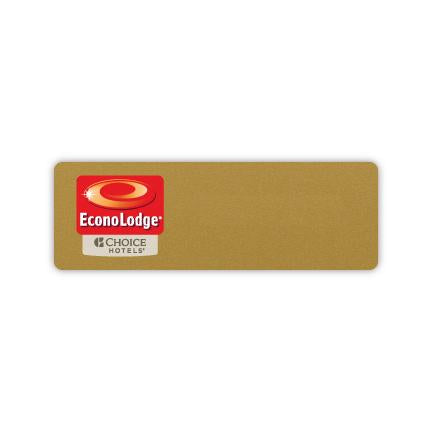 3" x 1" Name Badge - Econo Lodge.