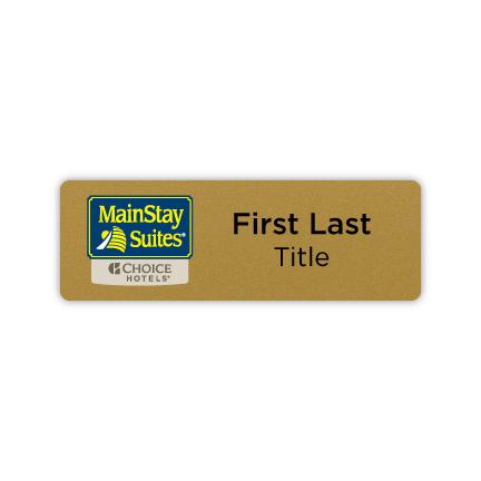 MainStay Suites - Name Badge