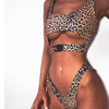 Leopard print bikini