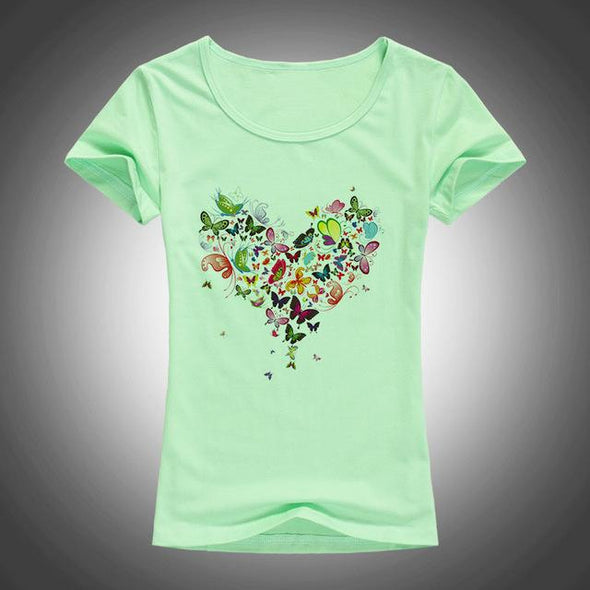 Heart tee