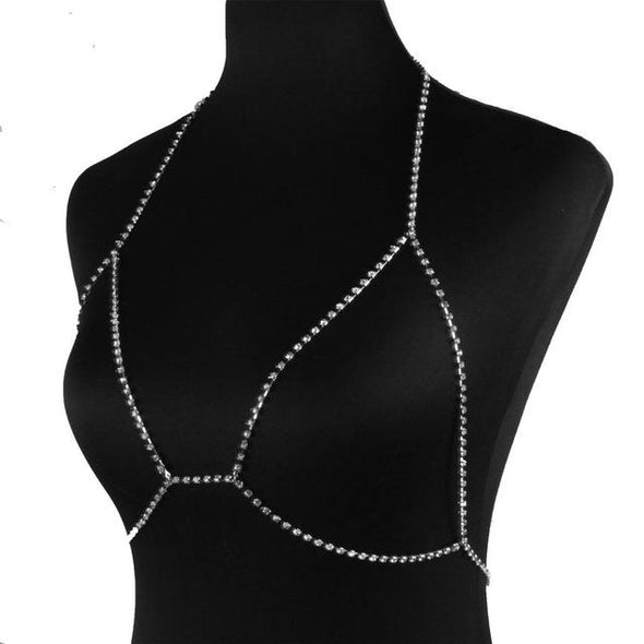 Bralette jewels harness