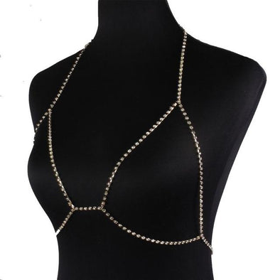 Bralette jewels harness