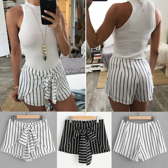 Stripe shorts