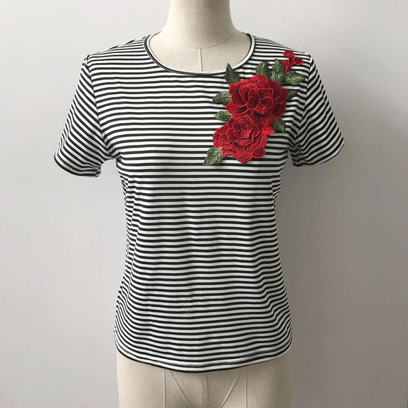 Rose on Rose T shirt