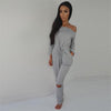 Longsleeve off shoulder Jumpsuit