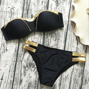 Classic Black&Gold bikini