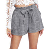 Straight legged pattern shorts