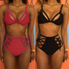 high waist bikini set