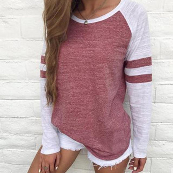 Doubled striped tee