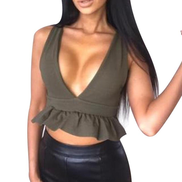 Ruffle crop