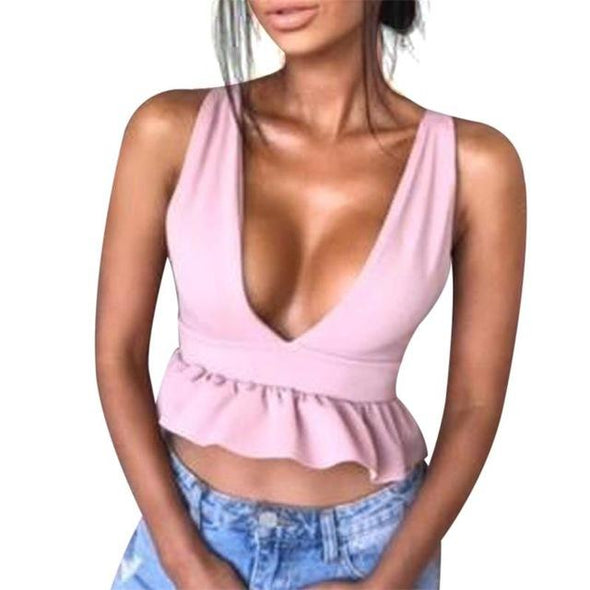 Ruffle crop