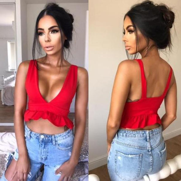 Ruffle crop