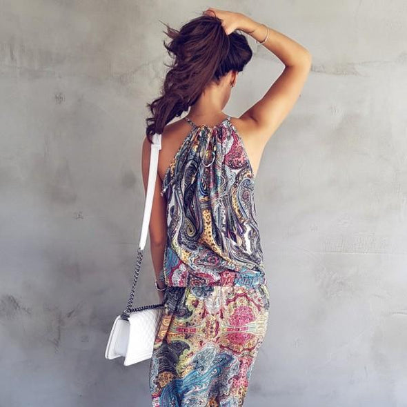 Boho Women Floral Maxi Dress