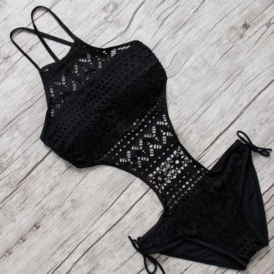 Netted one piece