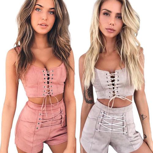 Laced two piece set