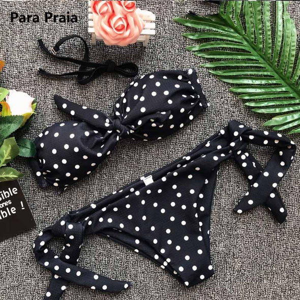 Polka bikini set