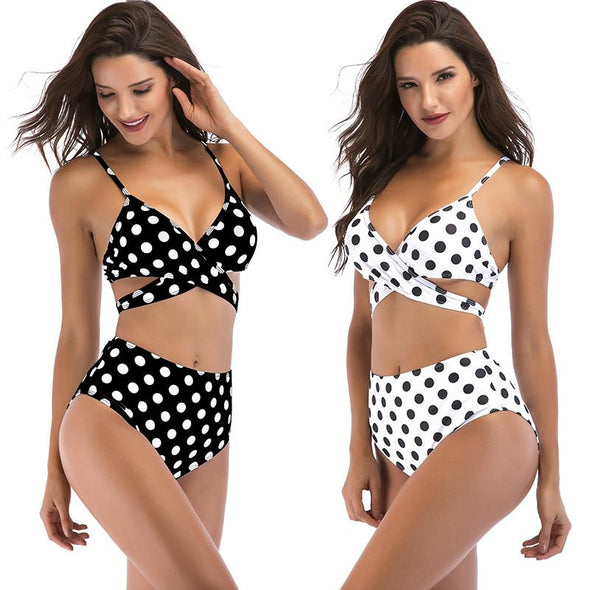 Polka bikini set