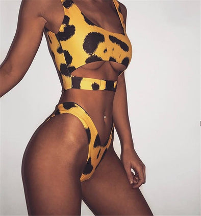 Leopard swimsuit