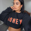 Honey crop long sleeve