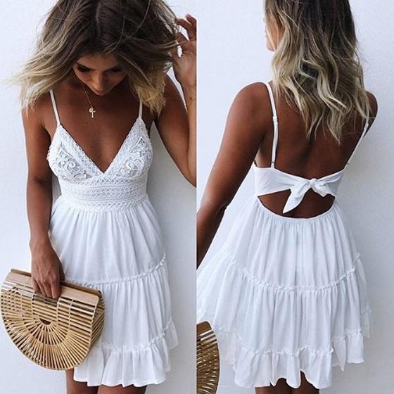 Elegance beach dress