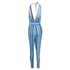 Aquarius stripe jumpsuit