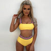 Colourwork bikini set