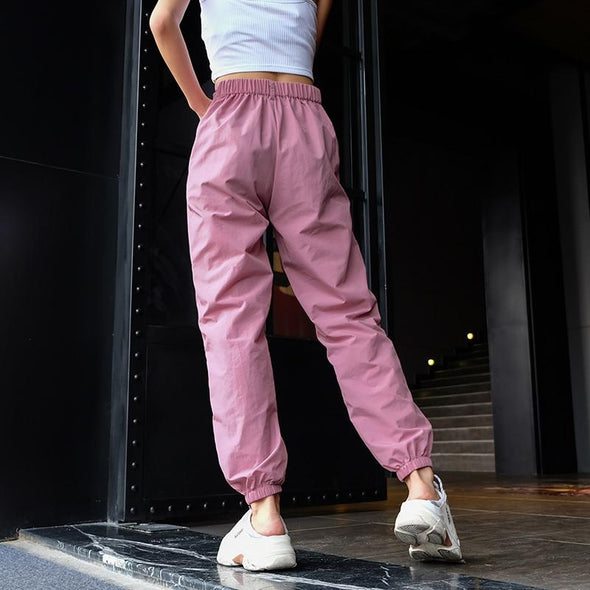 Pink ring joggers